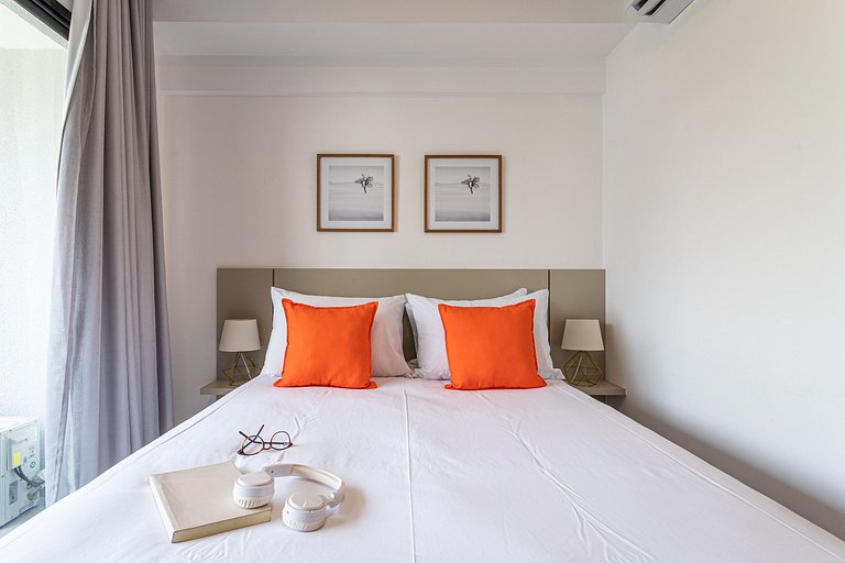 Studio, wi-fi, Cama queen, próx. Shopping Morumbi