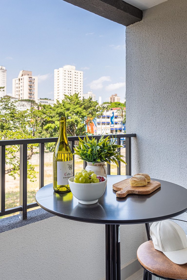 Studio, wi-fi, Cama queen, próx. Shopping Morumbi