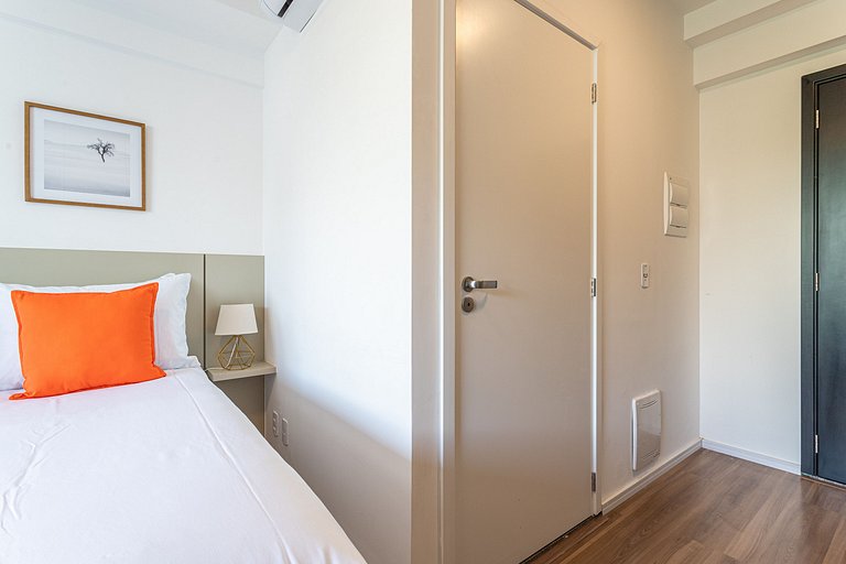 Studio, wi-fi, Cama queen, próx. Shopping Morumbi