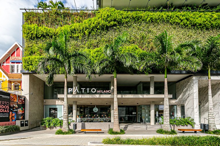 Studios renovados com cama King no Centro