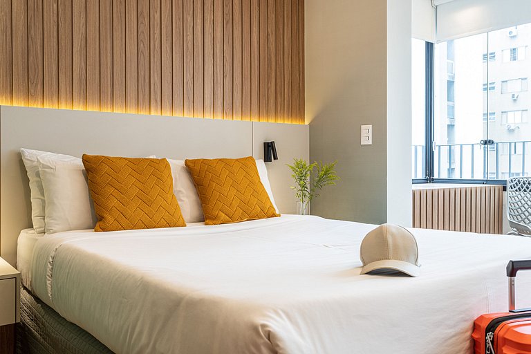 Estúdio elegante à passos da Paulista