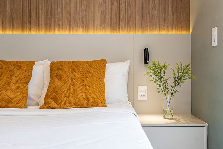 Estúdio elegante à passos da Paulista