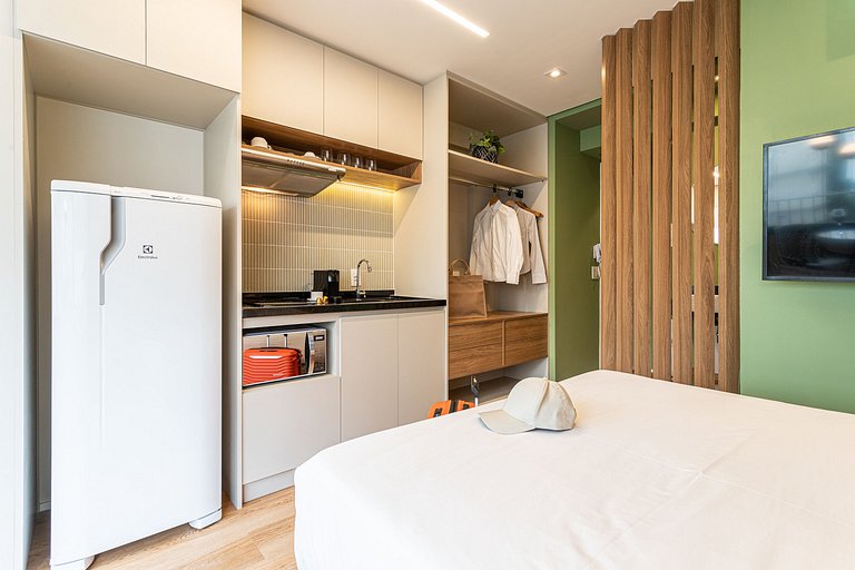 Estúdio elegante à passos da Paulista