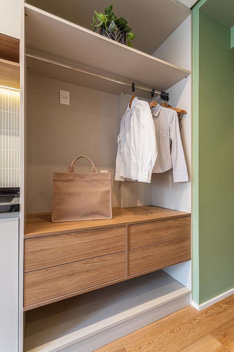 Estúdio elegante à passos da Paulista