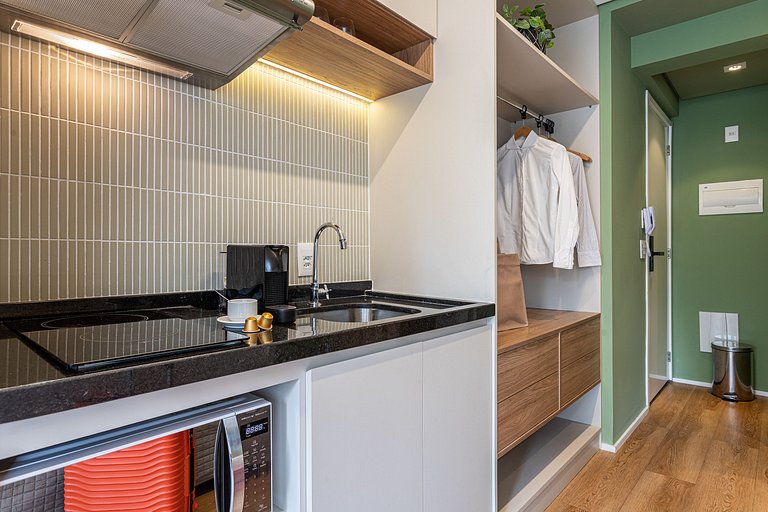 Estúdio elegante à passos da Paulista