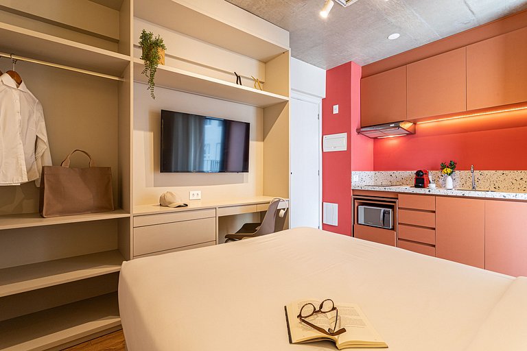 Apê próximo à paulista com coworking