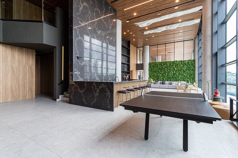 Luxo e Café da Manhã - Apê p 3 pessoas c Cama King