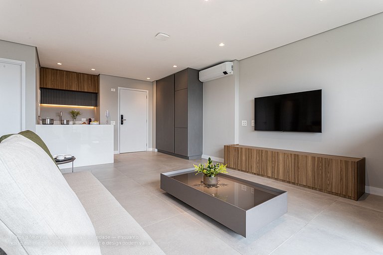 Piscina, Cama King e Café da Manhã | Nações Unidas