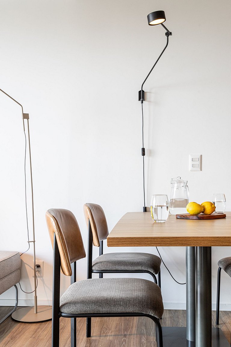 Apto moderno, prédio c coworking, terraço, piscina