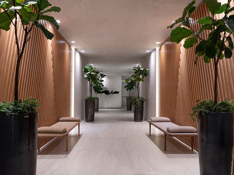Apto de 2 quartos ao lado do Balneário Shopping
