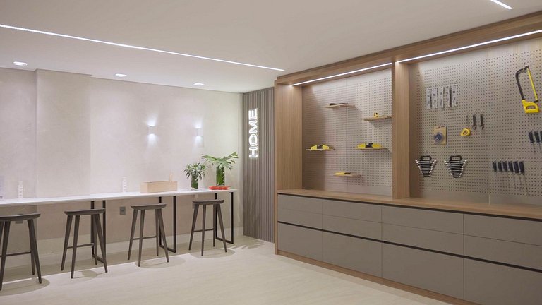 Apto de 2 quartos ao lado do Balneário Shopping