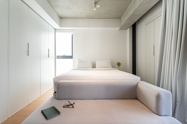 Estúdio completo | Prédio c Piscina Vila Madalena