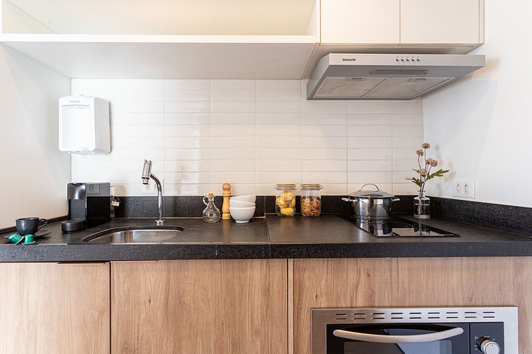 Estúdio completo | Prédio c Piscina Vila Madalena