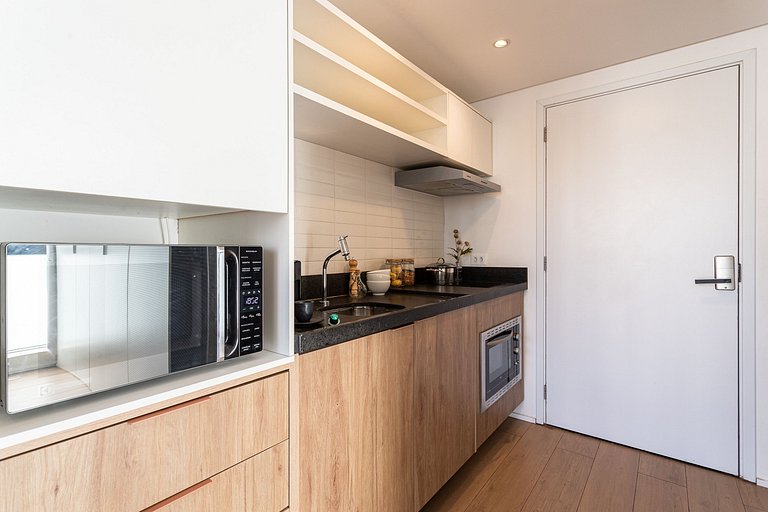 Estúdio completo | Prédio c Piscina Vila Madalena