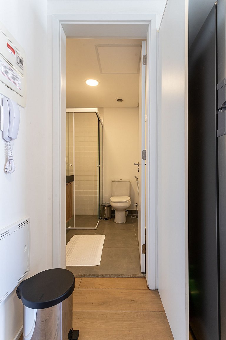 Estúdio completo | Prédio c Piscina Vila Madalena