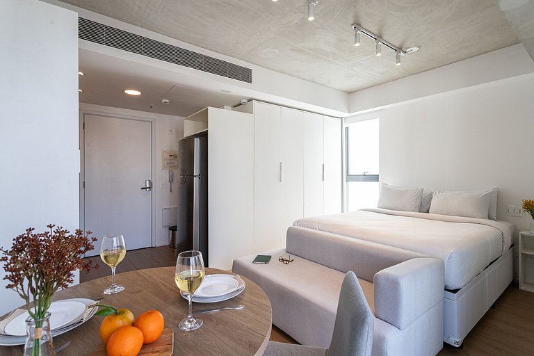 Estúdio completo | Prédio c Piscina Vila Madalena