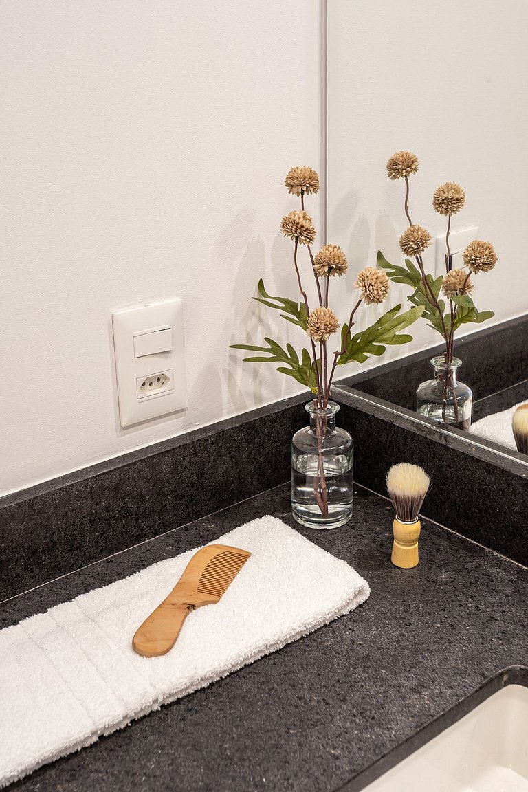 Estúdio completo | Prédio c Piscina Vila Madalena