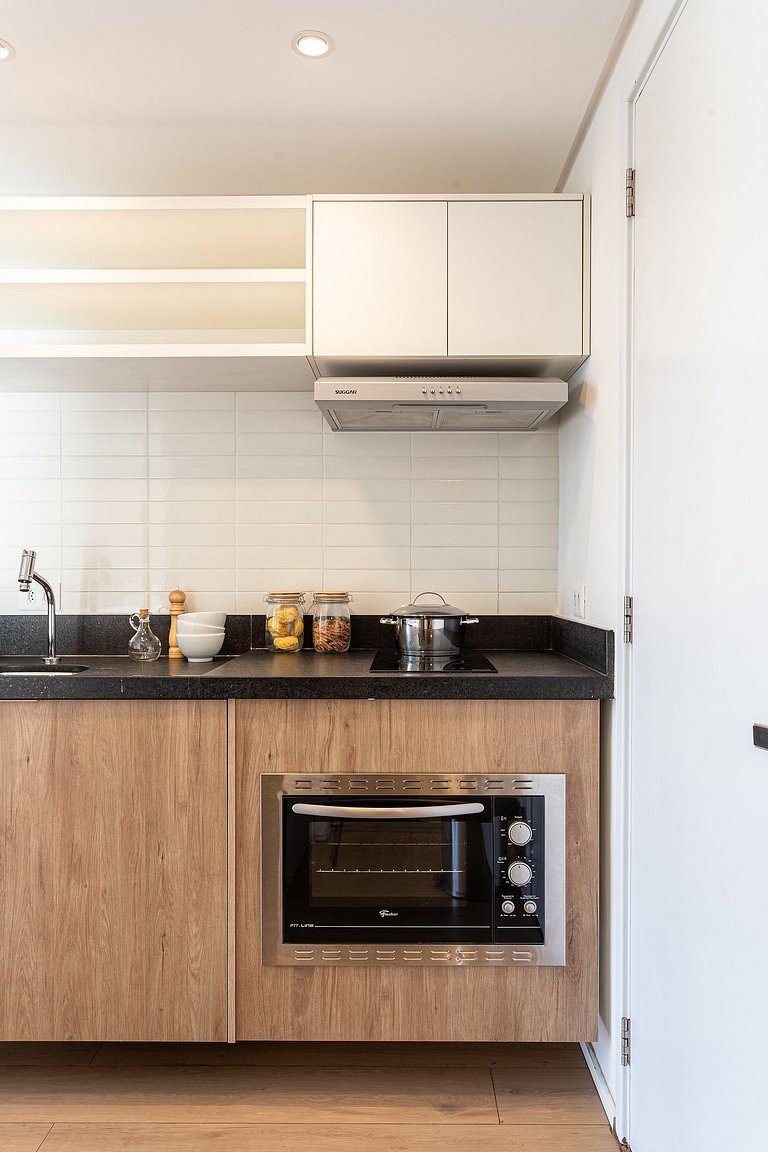 Estúdio completo | Prédio c Piscina Vila Madalena