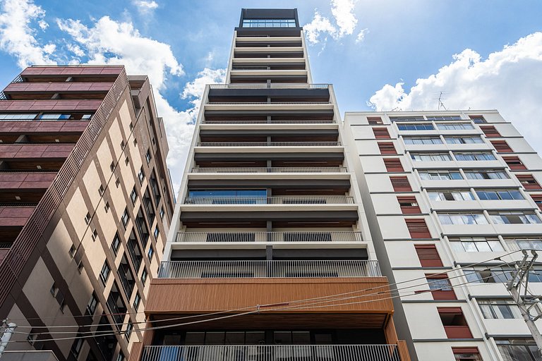 Apto c 1 dorm, varanda próx ao MASP | Av Paulista