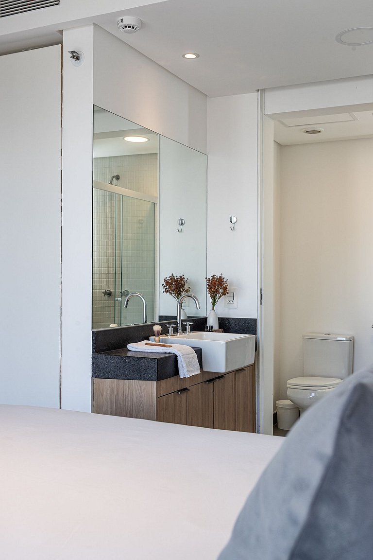 Estúdio completo Piscina no coração da Vl Madalena