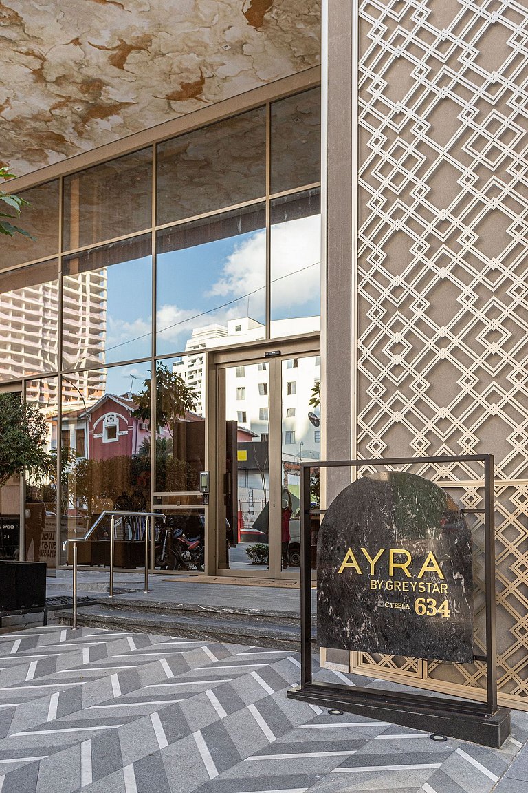 Estúdio adaptado c cama Queen | Ayra Higienópolis