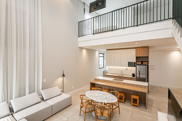 Praticidade e Conforto | Duplex em prédio completo