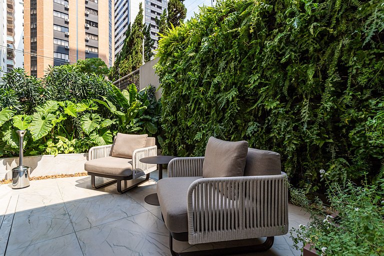 Apto Premium c arrumação e café inclusos | Jardins