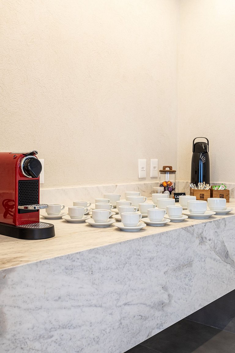 Apto Premium c arrumação e café inclusos | Jardins