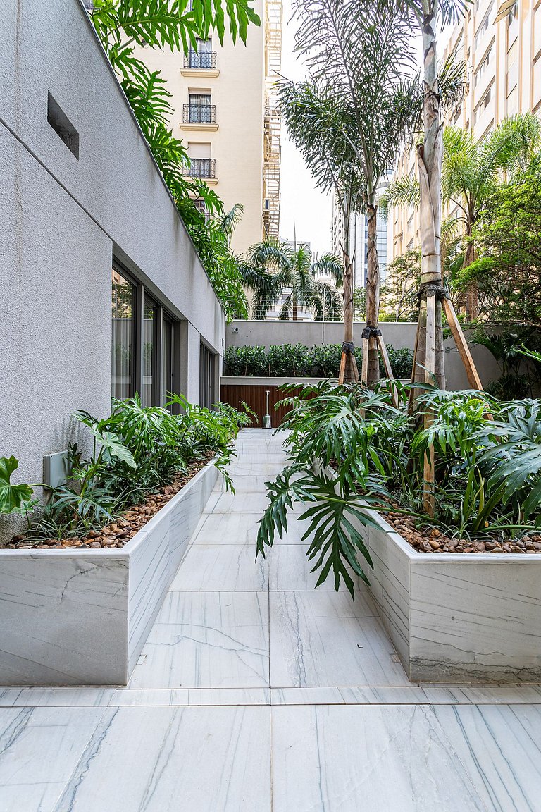 Apto Premium c arrumação e café inclusos | Jardins
