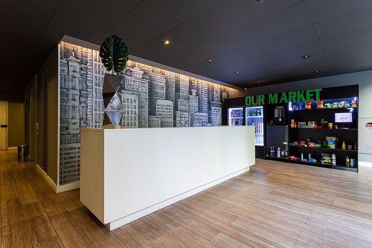 Studio twin completo no coração de SP | República