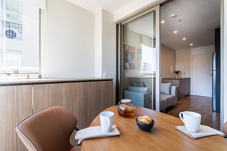 Conforto e conveniência a passos da Estação Moema