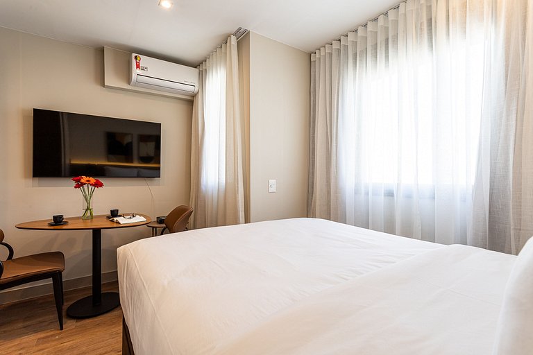 Design, conforto e localização premium | Moema