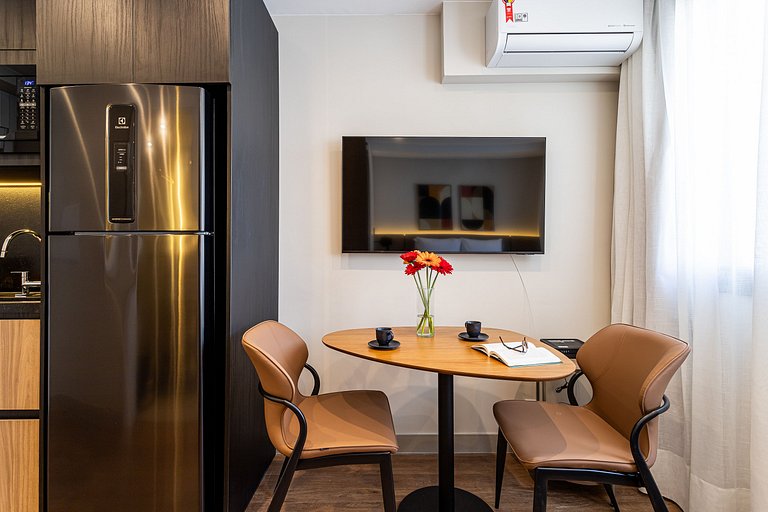 Design, conforto e localização premium | Moema
