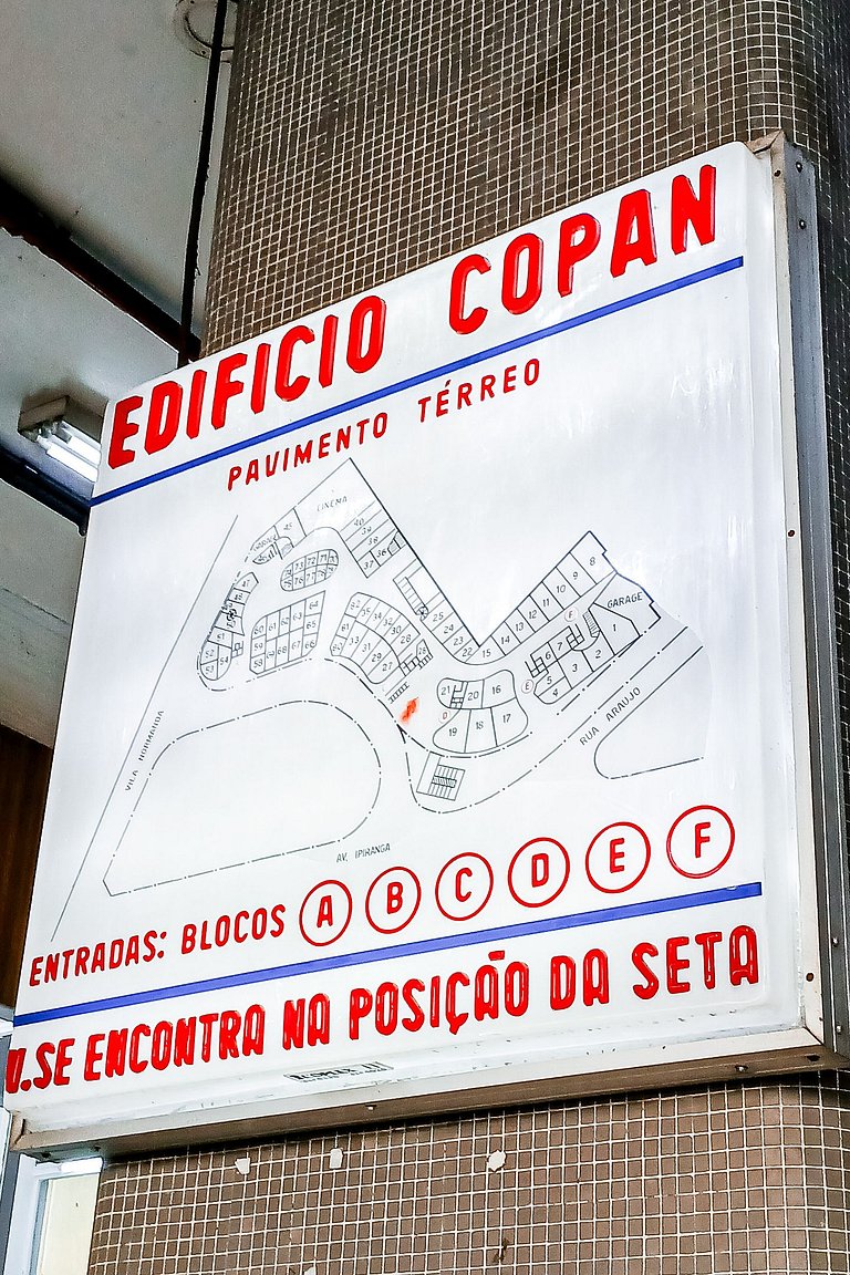 Apê Sofisticado de 1 quarto | Próx ao Copan