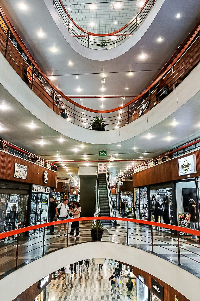 Apê 1 quarto Design e Praticidade no Coração de SP