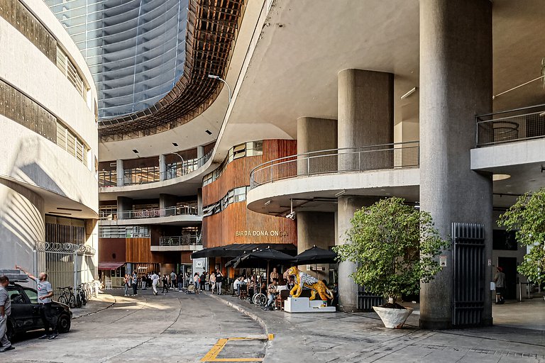 Apto 1 quarto completo com varanda | República