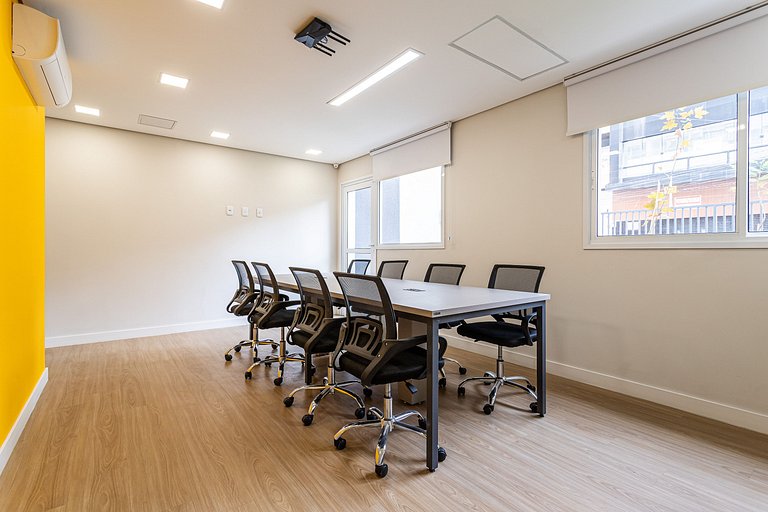 Apê 1 quarto Design e Praticidade no Coração de SP