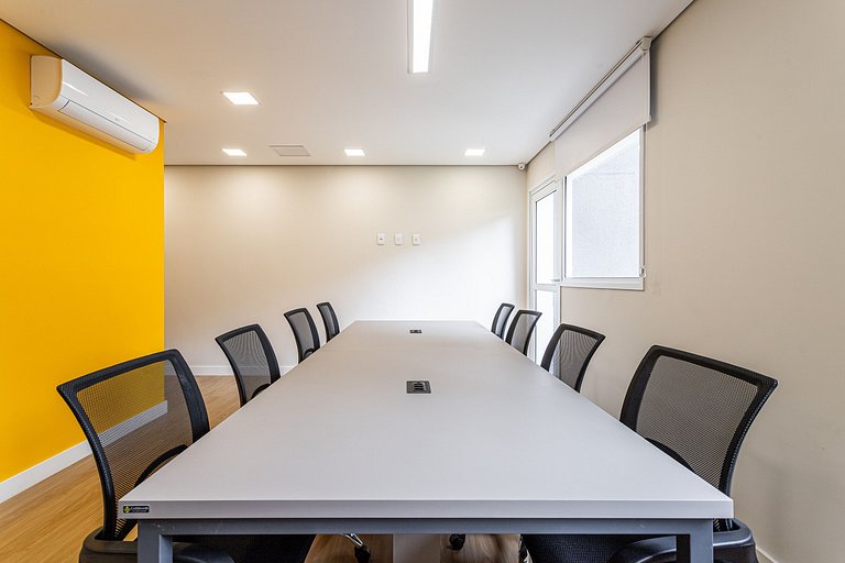 Apto 1 quarto completo com varanda | República