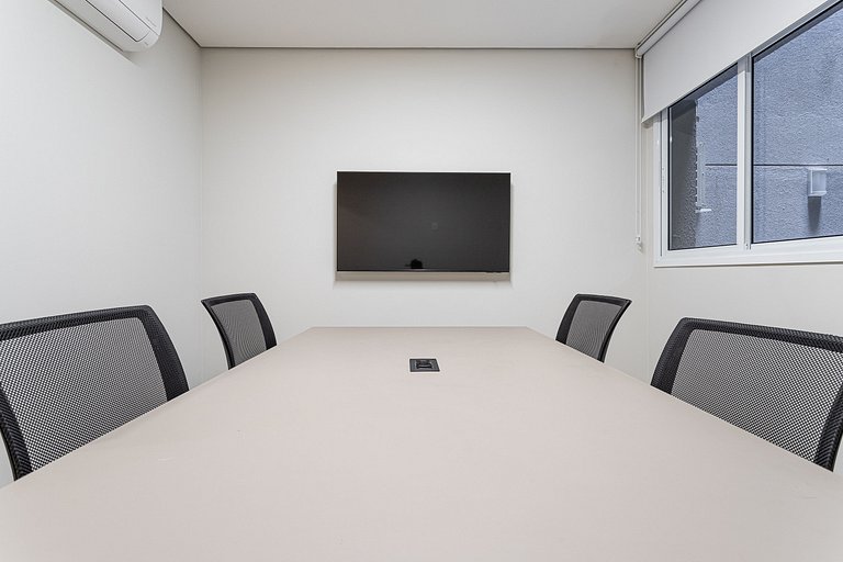 Apto 1 quarto completo com varanda | República