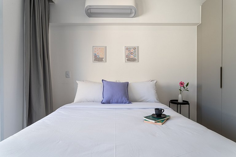 Apto 2 quartos no Centro de SP |Estilo e Conforto