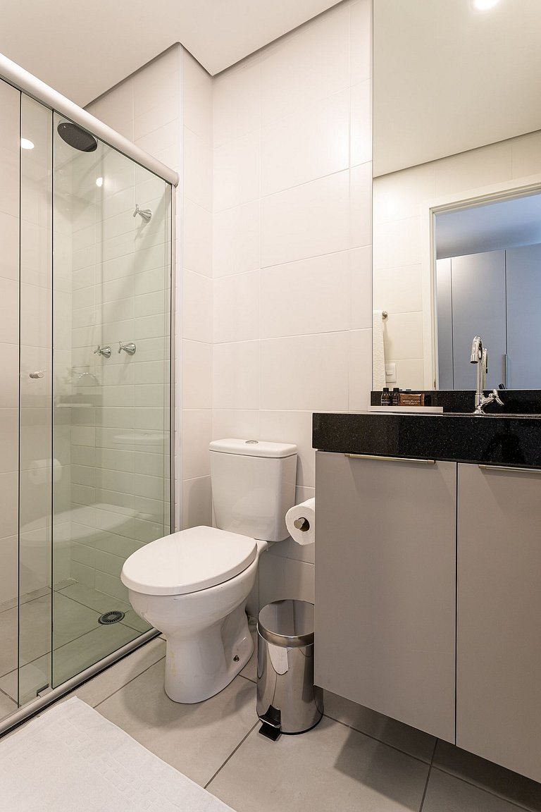 Apto 1 quarto em residencial funcional no Centro