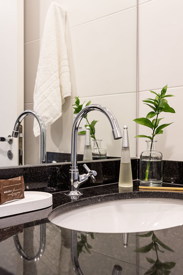 Apto 1 quarto em residencial funcional no Centro