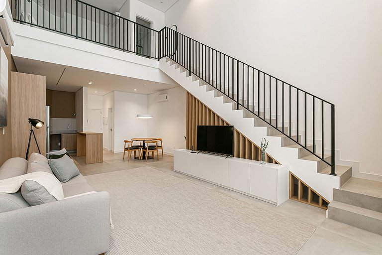 Conforto e comodidade | Duplex em prédio completo