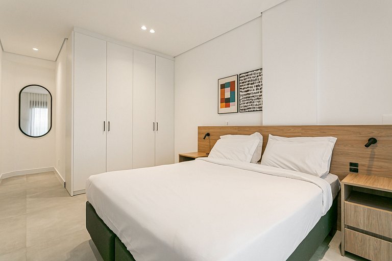 Apto Espaçoso 2 Quartos Ideal p Famílias | Floripa