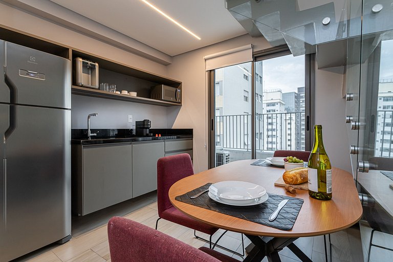 Duplex novo | Alta gastronomia e requinte, Jardins