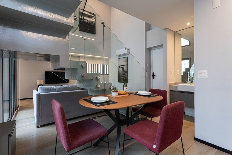 Duplex novo | Alta gastronomia e requinte, Jardins