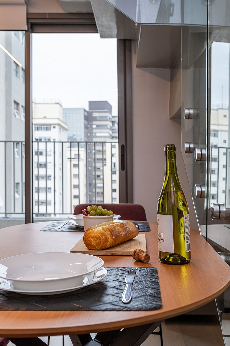 Duplex novo | Alta gastronomia e requinte, Jardins