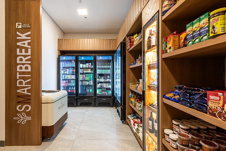 Apartamentos mobiliados com excelente vista e localização |