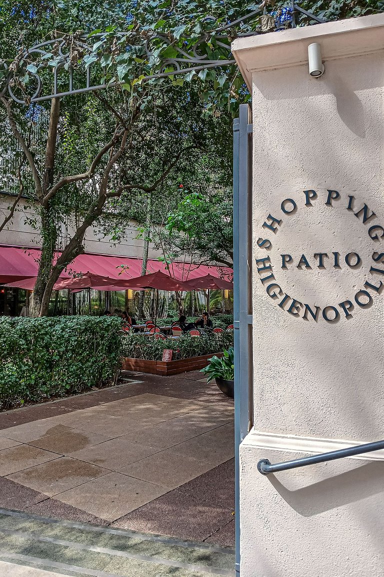 Estúdio adaptado c cama Queen | Ayra Higienópolis