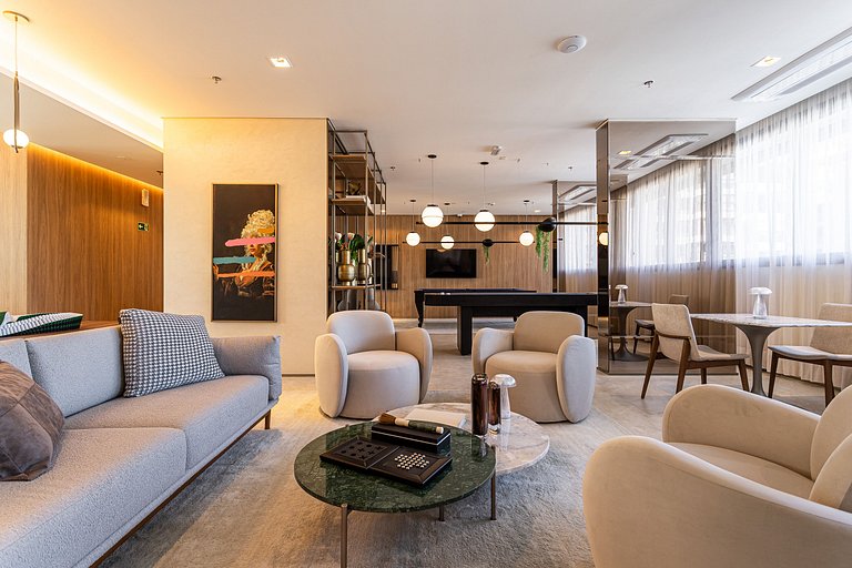 Sofisticação e conforto no bairro mais charmoso da cidade |